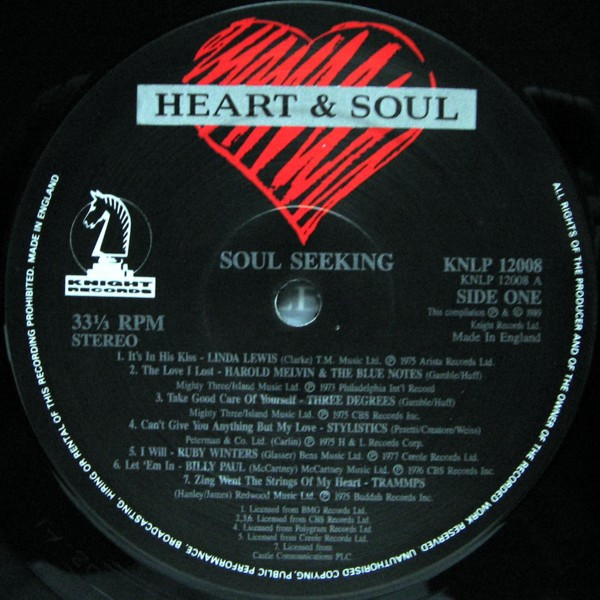 Various - Soul Seeking | Knight Records (KNLP 12008) - 3 Various - Soul Seeking | Knight Records (KNLP 12008) - 3