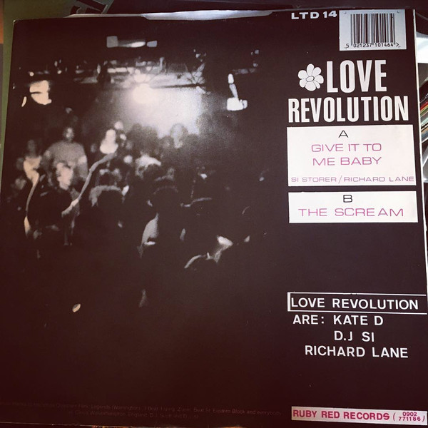Love Revolution - Give It To Me Baby | Ruby Red Records (LTD 14) - 4 Love Revolution - Give It To Me Baby | Ruby Red Records (LTD 14) - 4