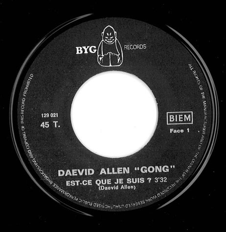 Daevid Allen , Gong - Garçon Ou Fille | BYG Records (129.021) - 3