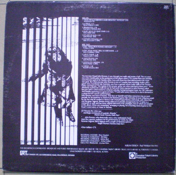 John Perrone - Theme From Forbidden Games [Vinyl] | GRT (9217-209) - 2