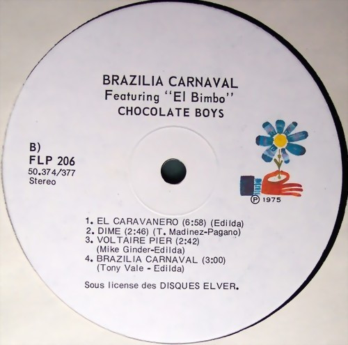 Chocolate Boys - Brazilia Carnaval Featuring El Bimbo | Fleur (FLP 206) - 4
