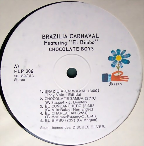 Chocolate Boys - Brazilia Carnaval Featuring El Bimbo | Fleur (FLP 206) - 3