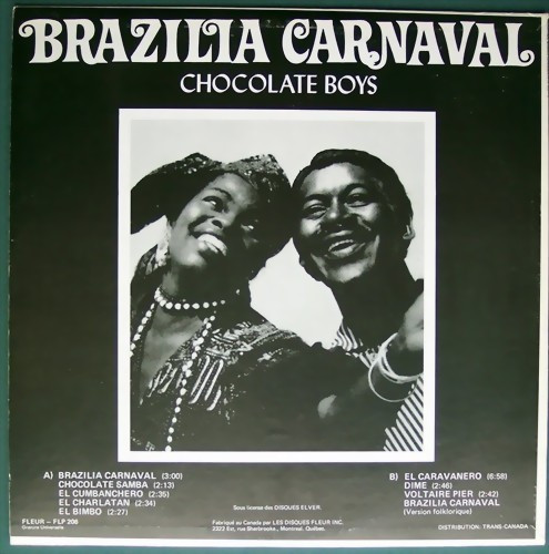 Chocolate Boys - Brazilia Carnaval Featuring El Bimbo | Fleur (FLP 206) - 2
