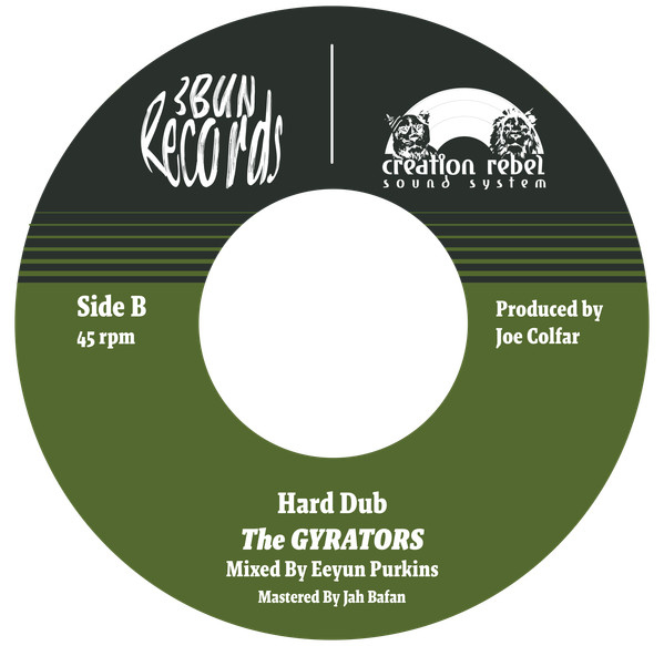 The Gyrators - Hard Times | 3 Bun Records (3BCR004) - main