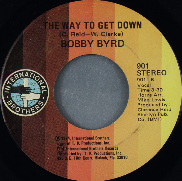 Bobby Byrd - Back From The Dead | International Brothers (901) - 2