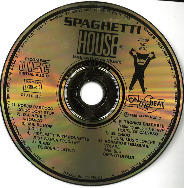 Various - Spaghetti House Vol 1 | On The Beat (OTB 11359-2) - 3 Various - Spaghetti House Vol 1 | On The Beat (OTB 11359-2) - 3