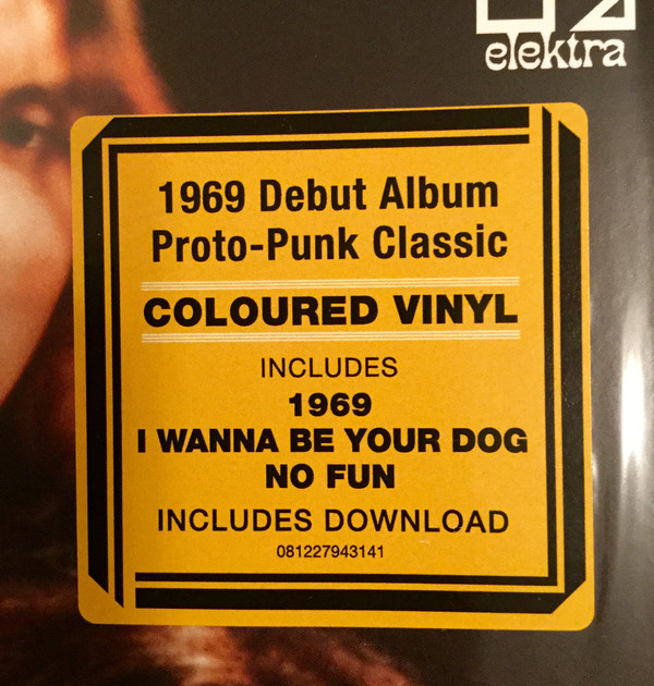 The Stooges - The Stooges (Limited Edition - Clear / Black Swirl Vinyl) [Vinyl] | Elektra (RCV1-74051) - 3