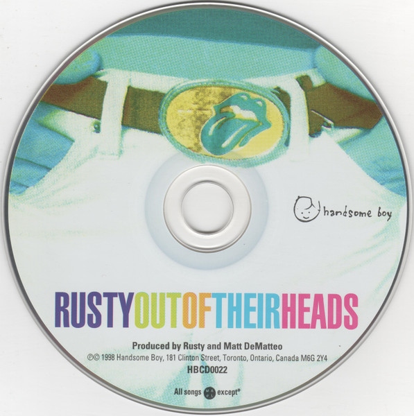 Rusty - Out Of Their Heads [CD] | Handsome Boy (HBCD0022) - 3