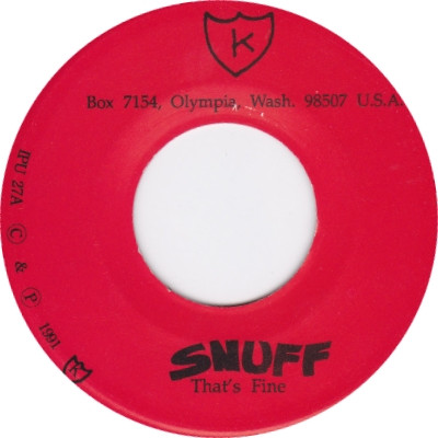Snuff - That's Fine | K (IPU 27) - 3