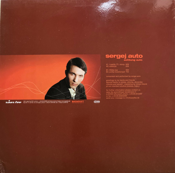 Sergej Auto - Achtung Auto | Saasfee* (fee 007) - 2