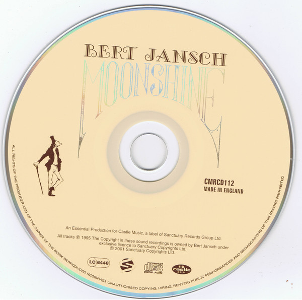 Bert Jansch - Moonshine CD | Castle Music (CMRCD112) - 3 Bert Jansch - Moonshine CD | Castle Music (CMRCD112) - 3