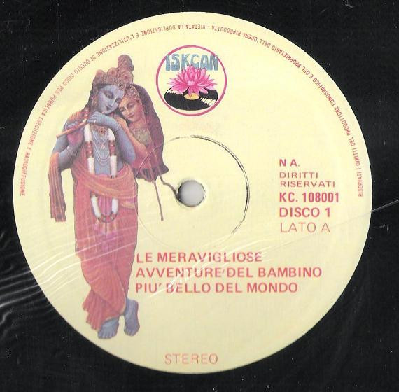 Various - Le Meravigliose Avventure Del Bambino Più Bello Del Mondo | Iskcon Records (KC 108001/2) - 4 Various - Le Meravigliose Avventure Del Bambino Più Bello Del Mondo | Iskcon Records (KC 108001/2) - 4