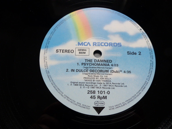 The Damned - In Dulce Decorum | MCA Records (258 101-0) - 4
