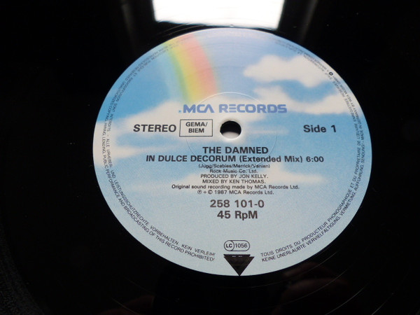 The Damned - In Dulce Decorum | MCA Records (258 101-0) - 3