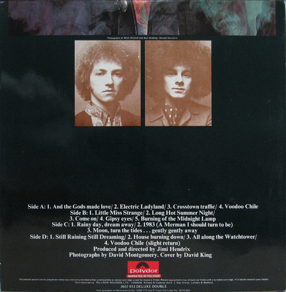 The Jimi Hendrix Experience - Electric Ladyland | Polydor (2657-012) - 3 The Jimi Hendrix Experience - Electric Ladyland | Polydor (2657-012) - 3
