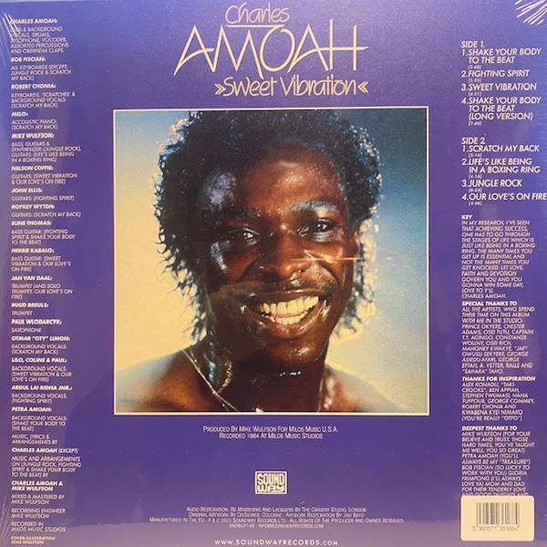 Charles Amoah - Sweet Vibration | Soundway (SNDWLP149) - 2 Charles Amoah - Sweet Vibration | Soundway (SNDWLP149) - 2