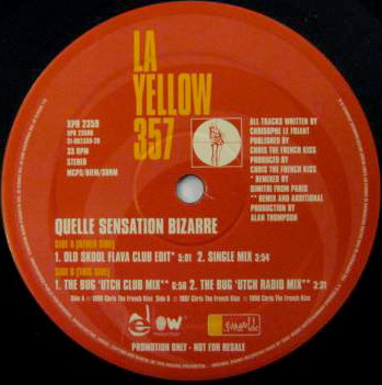 La Yellow 357 - Quelle Sensation Bizarre | Yellow Productions (XPR 2359) - 2
