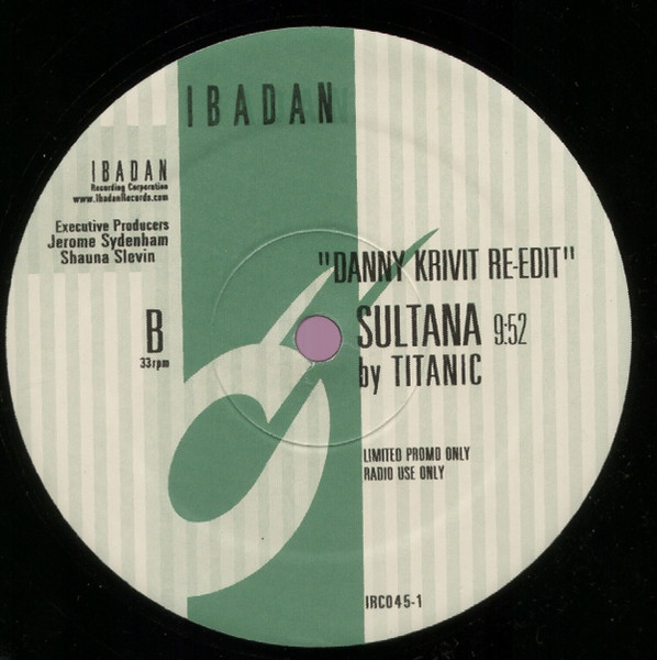 Aretha Franklin / Titanic - Rock Steady / Sultana (Danny Krivit Re-Edit) | Ibadan (IRC045-1) - 3