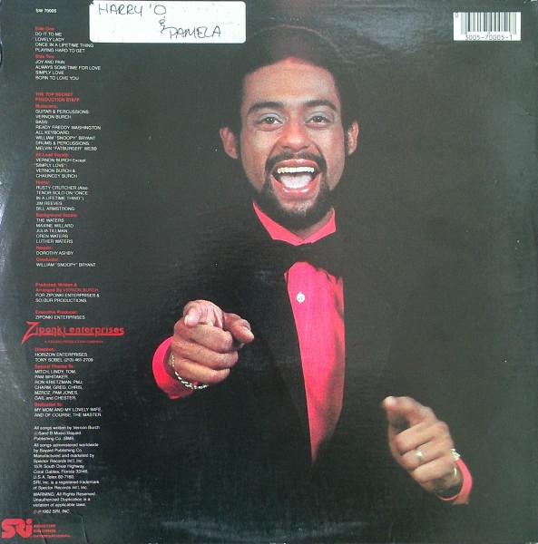 Vernon Burch - Playing Hard To Get | Spector Records International (SW 70005) - 2 Vernon Burch - Playing Hard To Get | Spector Records International (SW 70005) - 2