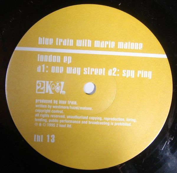 Blue Train With Marie Malone - London EP | 2 Kool (TKT 13) - 3