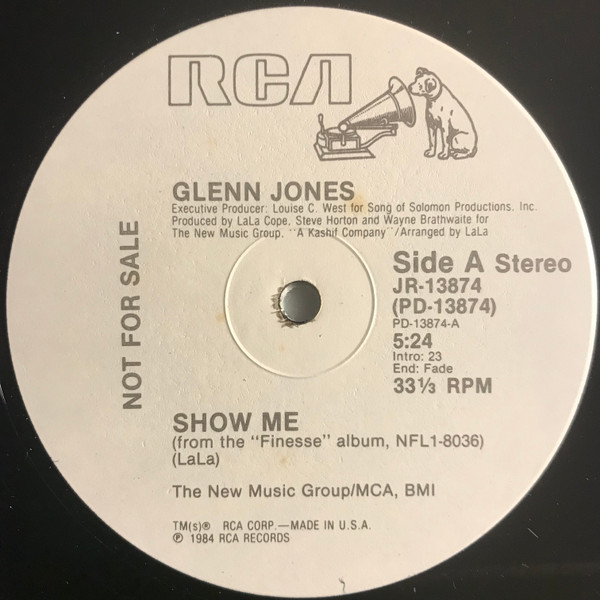 Glenn Jones - Show Me | RCA (JR-13874) - main