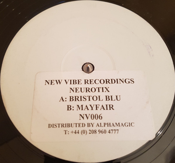 Neurotix - Bristol Blu / Mayfair | New Vibe (NEW V 006) - main