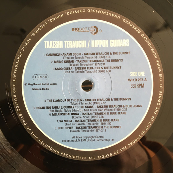 Takeshi Terauchi - Nippon Guitars (Instrumental Surf, Eleki & Tsugaru Rock 1966-1974) | Big Beat Records (WIKD 297) - main Takeshi Terauchi - Nippon Guitars (Instrumental Surf, Eleki & Tsugaru Rock 1966-1974) | Big Beat Records (WIKD 297) - main