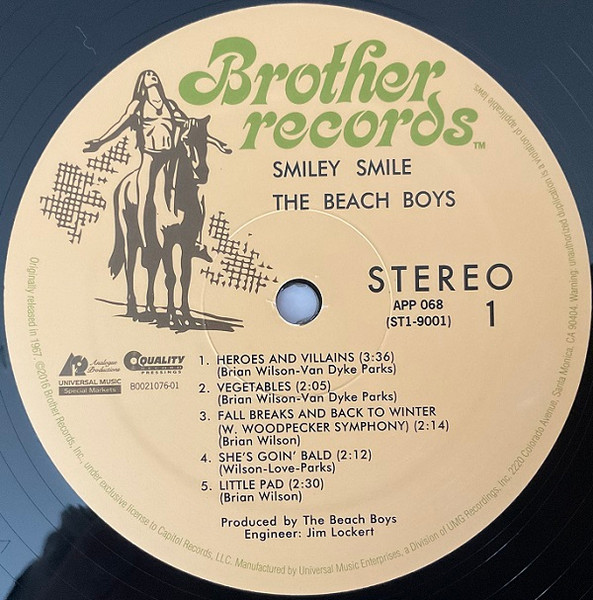 The Beach Boys - Smiley Smile LP | Analogue Productions (APP 068) - 3 The Beach Boys - Smiley Smile LP | Analogue Productions (APP 068) - 3