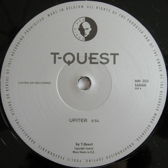 T-Quest - Upiter | Music Man Records (MM 025) - main T-Quest - Upiter | Music Man Records (MM 025) - main