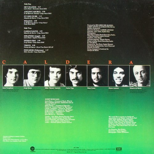 Caldera - Sky Islands | Capitol Records (ST-11658) - 2 Caldera - Sky Islands | Capitol Records (ST-11658) - 2