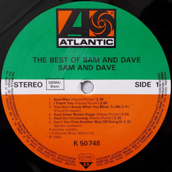 Sam & Dave - The Best Of Sam & Dave | Atlantic (ATL 50 748) - 3
