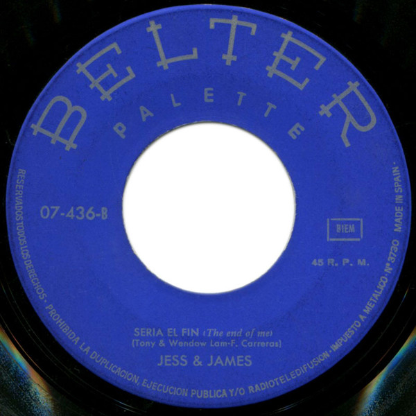 Jess & James - Move / Seria El Fin (The End Of Me) | Belter (07-436) - 4