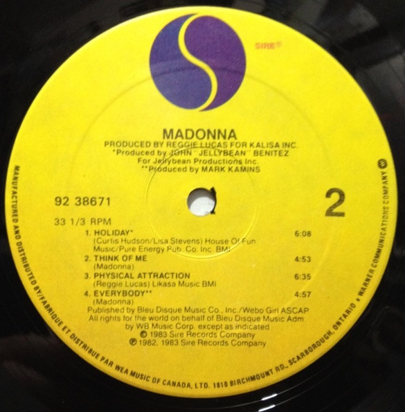 Madonna - Madonna | Sire (92 38671) - 4 Madonna - Madonna | Sire (92 38671) - 4