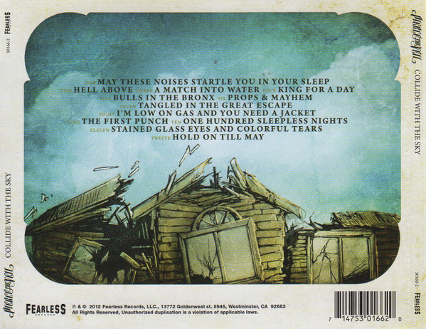 Pierce The Veil - Collide With The Sky | Fearless Records (30166-2) - 2