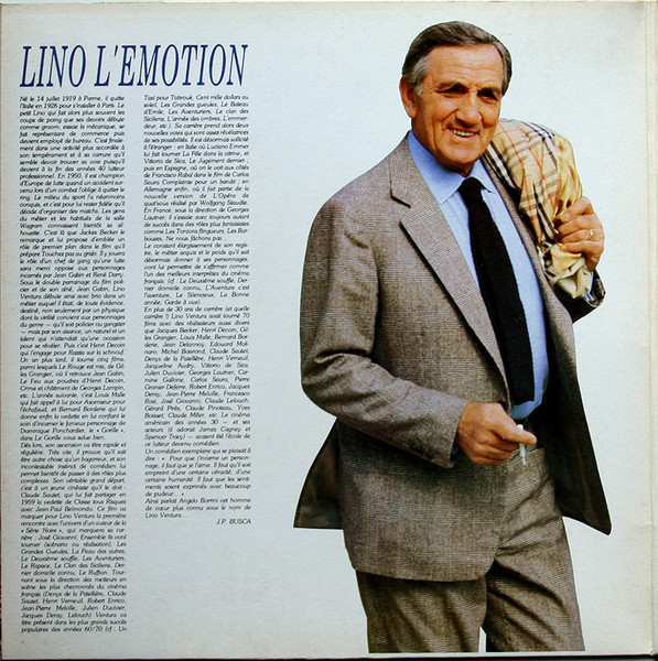 Various - Les Plus Belles Musiques Des Films De Lino Ventura | Milan (A 332) - 2