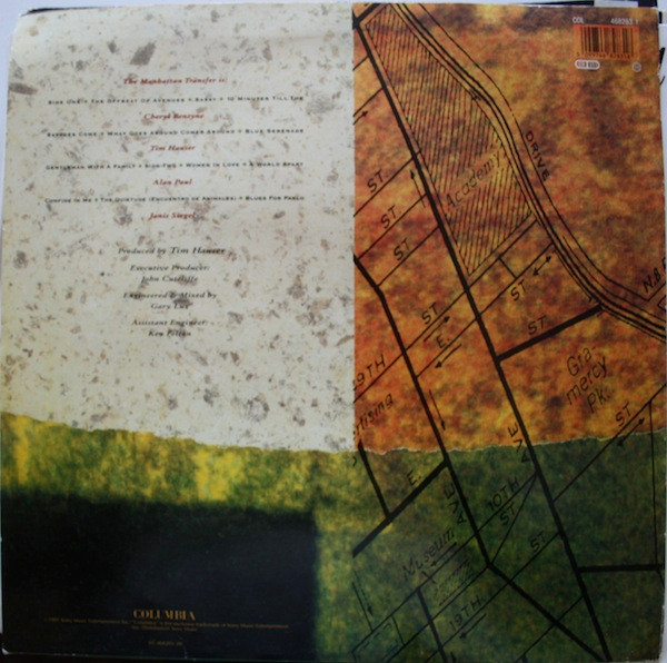The Manhattan Transfer - The Offbeat Of Avenues | Columbia (COL 468283 1) - 2