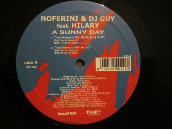 Stefano Noferini & DJ Guy Feat. Hilary Costa - A Sunny Day | Loud Bit Records (LB148)