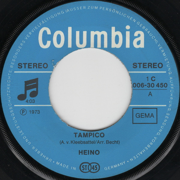 Heino - Tampico | Columbia (1 C 006-30 450)