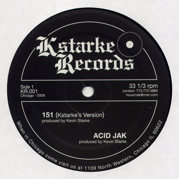 Kevin Starke - 151 | Kstarke Records (KR.001) - main Kevin Starke - 151 | Kstarke Records (KR.001) - main