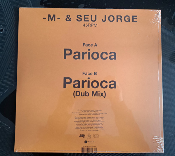 -M- , Seu Jorge - Parioca | Diggers Factory (3 760420 421355) - 2 -M- , Seu Jorge - Parioca | Diggers Factory (3 760420 421355) - 2