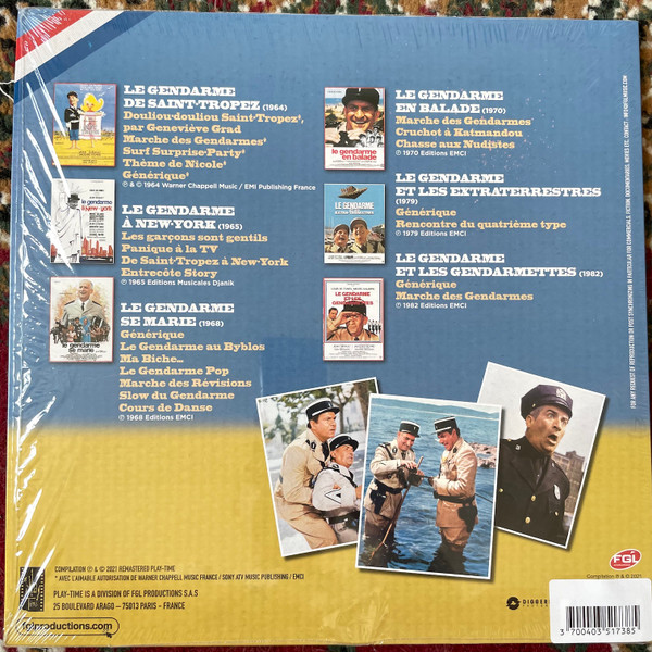 Raymond Lefèvre - Le Gendarme De Saint Tropez | Play Time (PL2106467-LP) - 3 Raymond Lefèvre - Le Gendarme De Saint Tropez | Play Time (PL2106467-LP) - 3