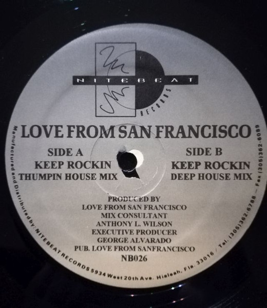 Love From San Francisco - Keep Rockin | Nitebeat (NB 026) - main Love From San Francisco - Keep Rockin | Nitebeat (NB 026) - main