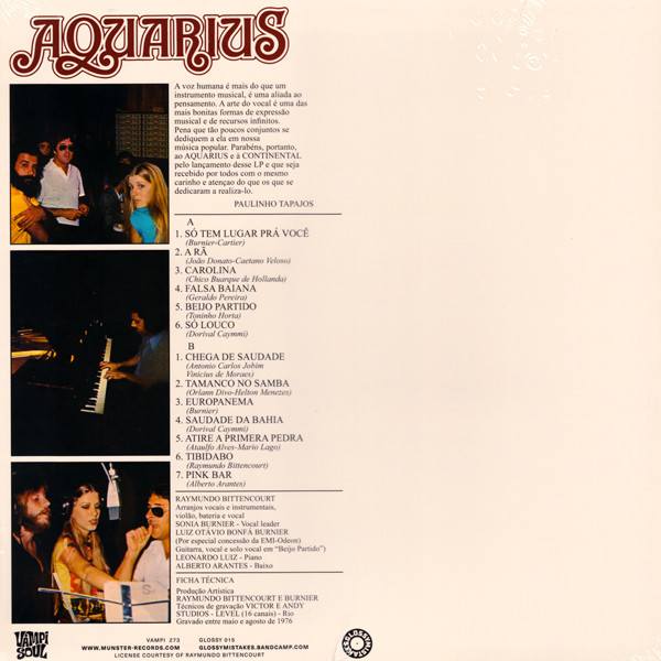Aquarius - Aquarius | Vampi Soul (VAMPI 273) - 2