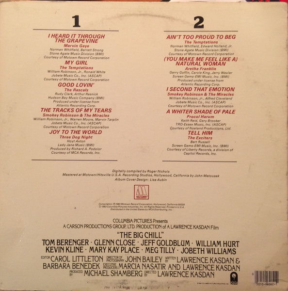 The Big Chill (Original Motion Picture Soundtrack)