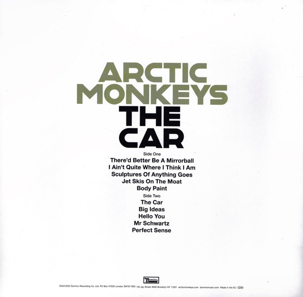 Arctic Monkeys - The Car | Domino (WIGLP455) - 2
