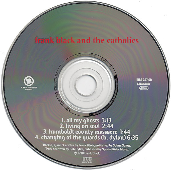Frank Black And The Catholics - Frank Black And The Catholics | Play It Again Sam Records (BIAS 370 CDX) - 4