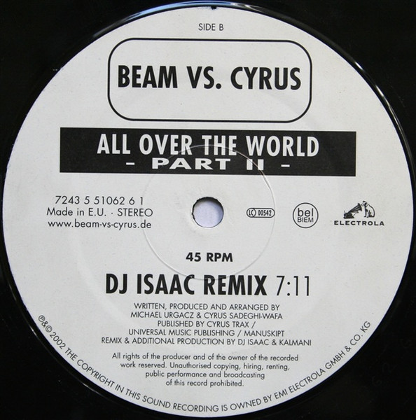 Beam Vs. Cyrus - All Over The World (Part II) | EMI Electrola (7243 5 51062 6 1) - 4 Beam Vs. Cyrus - All Over The World (Part II) | EMI Electrola (7243 5 51062 6 1) - 4