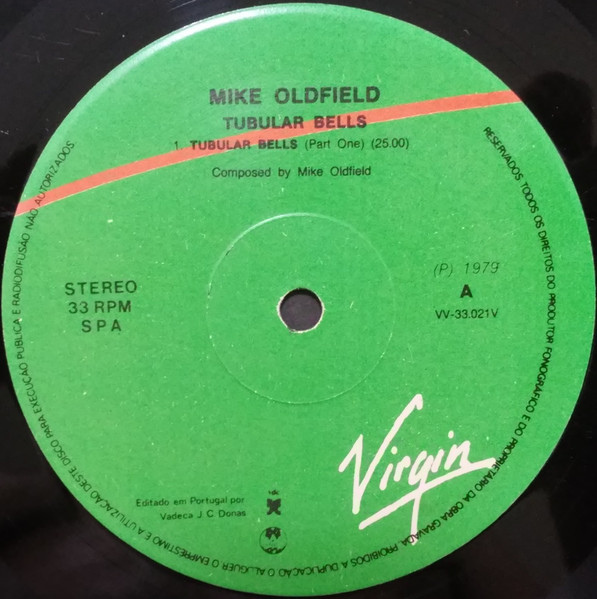 Mike Oldfield - Tubular Bells | Virgin (VV33.021V) - 3