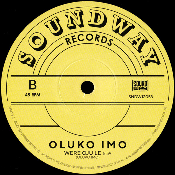 Oluko Imo - Oduduwa | Soundway (SNDW12053) - 3