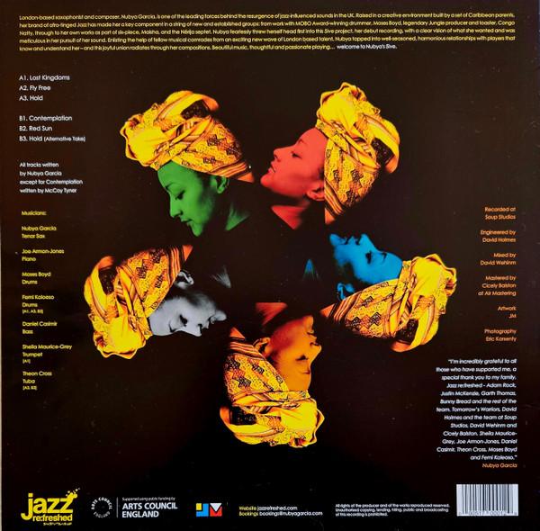 Nubya Garcia - Nubya's 5ive | Jazz Re:freshed (jrf00012) - 2